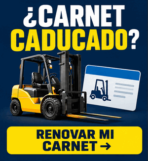 renovacion carnet de carretillero